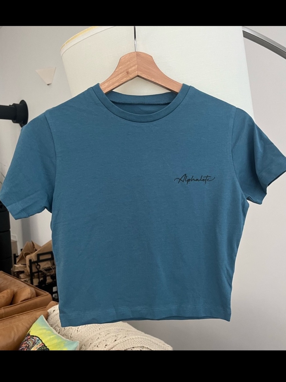 NWT Alphalete Signature Short Sleeve Crop